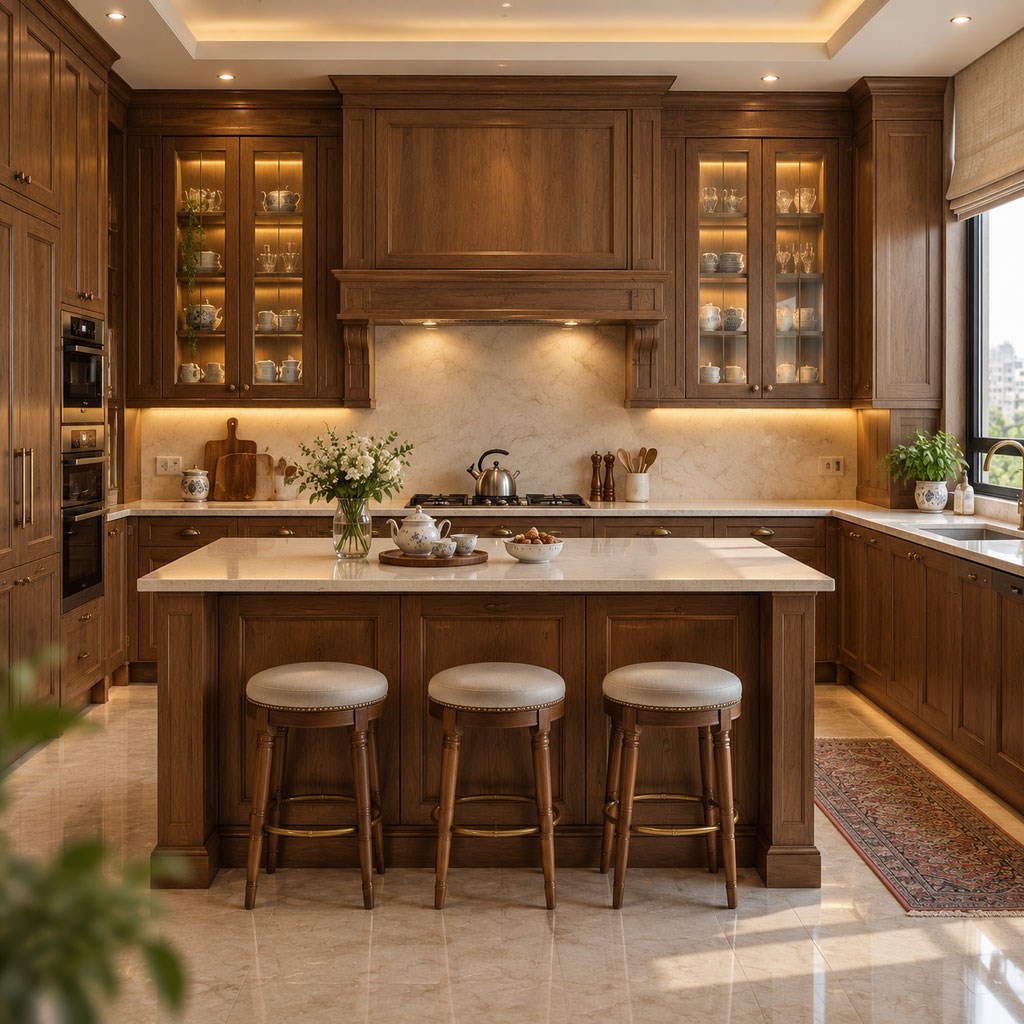 کابینت تمام چوب 